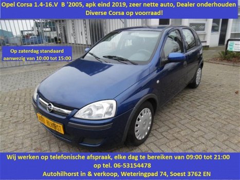 Opel Corsa - 1.2-16V Njoy , Diverse Opel/Corsa?Agila?Meriva/Astra/Zafira/ inruil bespreekbaar - 1