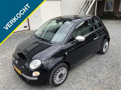 Fiat 500 - 1.2 Lounge AIRCO PANODAK - 1