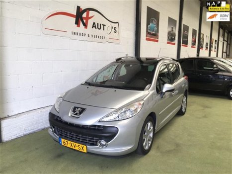 Peugeot 207 SW - 1.6 VTi XS Première AIRCO/DEURVERG/LMV/CRUISE.CONTROL/PANORAMADAK/TREKHAAK/ELEK.RAM - 1