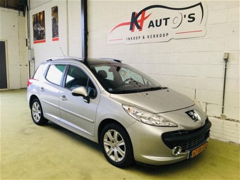 Peugeot 207 SW - 1.6 VTi XS Première AIRCO/DEURVERG/LMV/CRUISE.CONTROL/PANORAMADAK/TREKHAAK/ELEK.RAM - 1