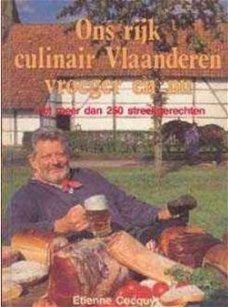 Ons rijk culinair Vlaanderen vroeger en nu, Etienne Cocquyt