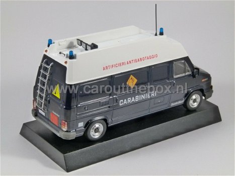 Fiat Ducato Maxi artificieri 1995 Carabibieri 1:43 Atlas - 2