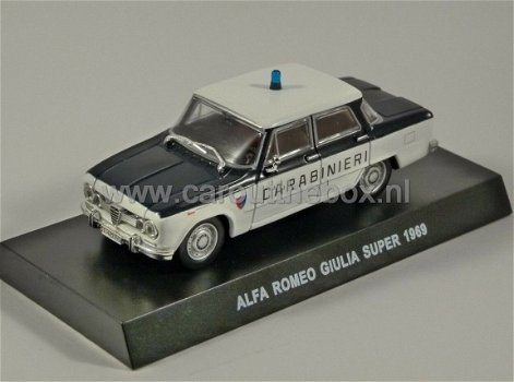 Alfa Romeo Giulia super 1969 Carabibieri 1:43 Atlas - 1