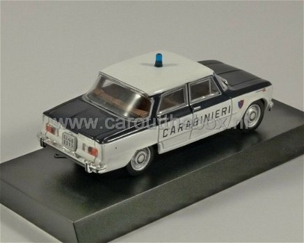 Alfa Romeo Giulia super 1969 Carabibieri 1:43 Atlas - 2