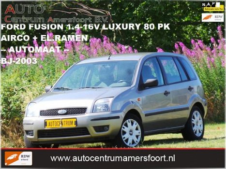 Ford Fusion - 1.4-16V Luxury ( AIRCO + INRUIL MOGELIJK ) - 1