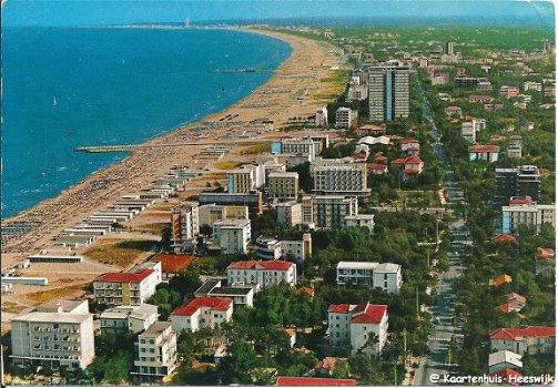 Italie Milano Marittima Cervia panorama 1966 - 1