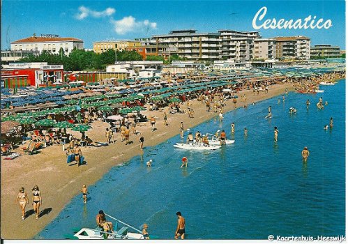 Italie Cesenatico The Beach 1977 - 1