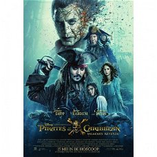 Disney Pirates of the Caribbean Salazar's Revenge bioscoop poster bij Stichting Superwens!
