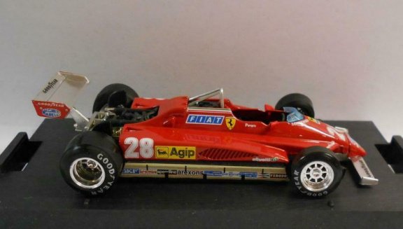 1:43 Brumm R268 Ferrari 126C2 F1 #28 San Marino 1982 Didier Pironi - 1