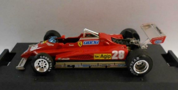 1:43 Brumm R268 Ferrari 126C2 F1 #28 San Marino 1982 Didier Pironi - 2