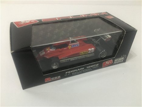 1:43 Brumm R268 Ferrari 126C2 F1 #28 San Marino 1982 Didier Pironi - 3