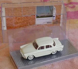 1:43 oude Norev Simca P60 Elysee 1960 cremewit - 0