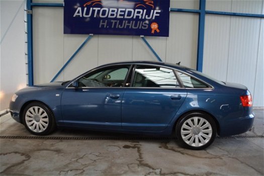 Audi A6 - 4.2 FSI quattro, NL auto, 2de eigenaar. - Automaat, Airco, Cruise, Leder, Xenon, Navi - 1