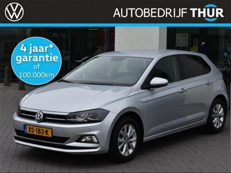 Volkswagen Polo - 1.0 TSI Highline Navi, Clima, stoelverw, lmv, parksens v en a, regensens, spiegelp - 1