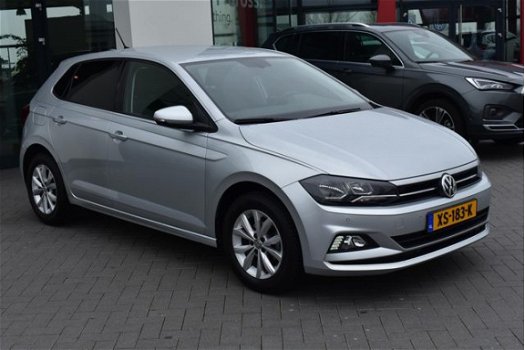 Volkswagen Polo - 1.0 TSI Highline Navi, Clima, stoelverw, lmv, parksens v en a, regensens, spiegelp - 1