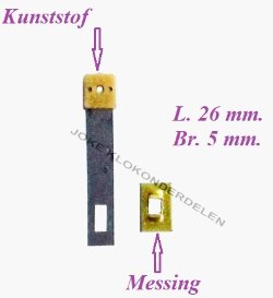 === Slingerveer + klammer = nieuw === 40119