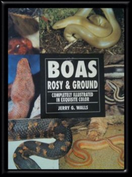 Boa's, Rosy & Ground, Jerry G.Walls, skinks (vier boekjes over slangen) - 1
