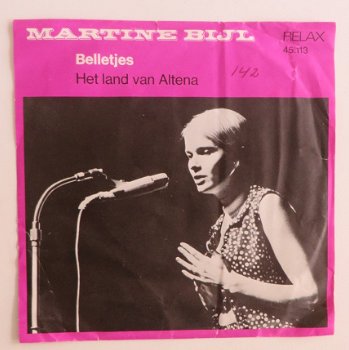 6x Martine Bijl 1966 - 1970 (singles + EP) - 7