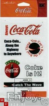 STICKO cocacola stickers - 1