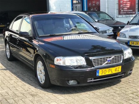 Volvo S80 - 2.4 Momentum Bj: 2004 Aut. Leder Airco Cruise contr. N.a.p. Opendak - 1