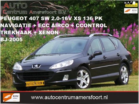 Peugeot 407 SW - 2.0-16V XS ( AIRCO + INRUIL MOGELIJK ) - 1