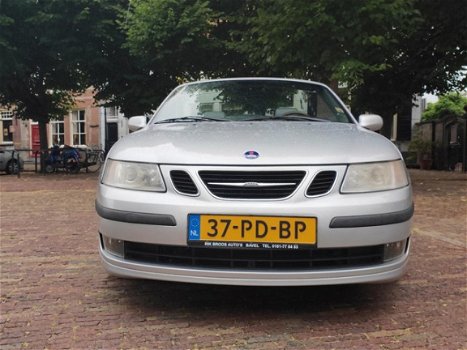 Saab 9-3 Cabrio - youngtimer 2.0 met airco en lederen bekleding - 1