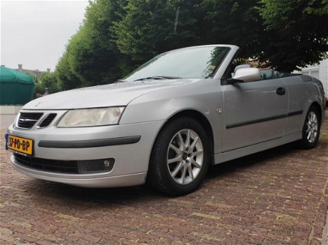 Saab 9-3 Cabrio - youngtimer 2.0 met airco en lederen bekleding - 1