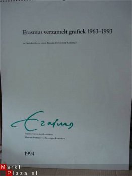 kalender 1994 Erasmus Universiteit verzamelt grafiek 1963/93 - 1