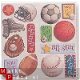 BEYOND POSTMARK emboised jongens stickers - 1 - Thumbnail