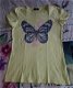 ### Mooi shirtje met vlinder.(158/164)### - 1 - Thumbnail