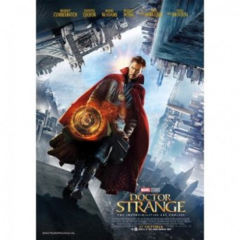 Doctor Strange bioscoop poster bij Stichting Superwens! - 1