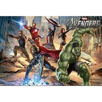 The Avengers poster bij Stichting Superwens! - 1