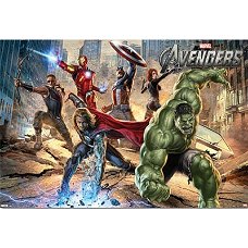 The Avengers poster bij Stichting Superwens!