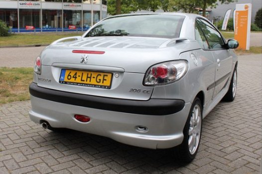 Peugeot 206 CC - 1.6-16V | airco | cruise | el kap | leer | - 1