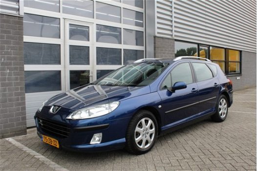 Peugeot 407 SW - 1.6 HDiF ST Navigatie Tv Climate N.A.P - 1