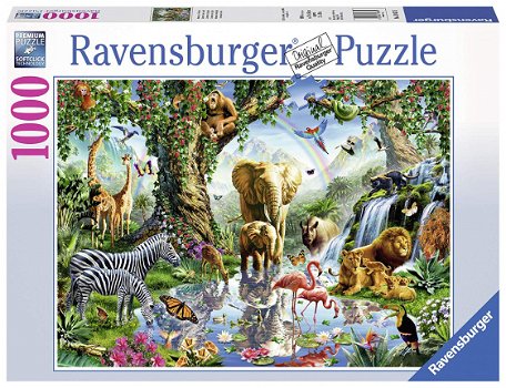 Ravensburger - Avonturen in de Jungle - 1000 Stukjes Nieuw - 2