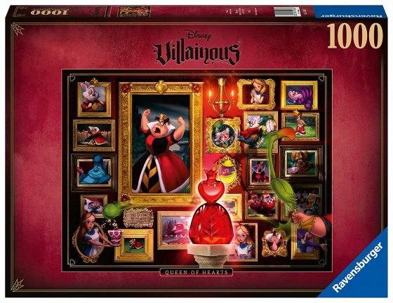 Ravensburger - Queen of Hearts - 1000 Stukjes Nieuw - Afbeelding 2