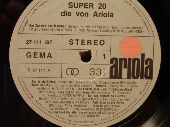 LP - Super 20 - Neu '76. - Afbeelding 4