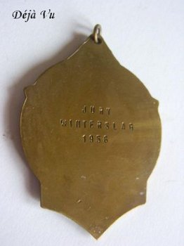 Oude penning / medaille : jury winterslag 1956 - 3