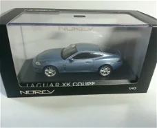 1:43 Norev 270020 Jaguar XK coupe 2005 metallicblauw