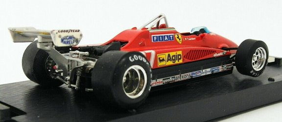 1:43 Brumm R287 Ferrari 126C2 F1 Italia 1982 #27 Patrick Tambay - 2