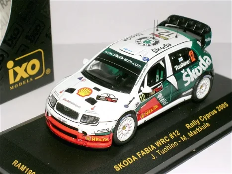 1:43 Ixo Skoda Fabia WRC #12 Cuprus rally 2005 - 0
