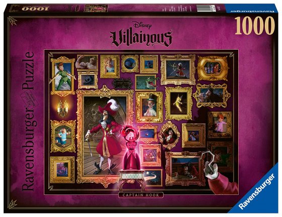 Ravensburger - Captain Hook - 1000 Stukjes Nieuw - Afbeelding 2
