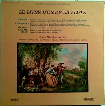 2LP - Le livre do'r de la Flute - Maxene Larrieu - 0