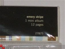 SALE! NIEUW Cheeky mini album Emery Stripe Making Memories