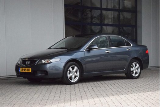 Honda Accord - 2.2 CTDi Sport airco half leer nette staat - 1