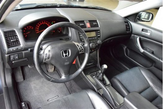 Honda Accord - 2.2 CTDi Sport airco half leer nette staat - 1