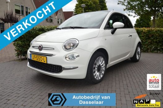 Fiat 500 - 0.9 TwinAir Turbo Lounge airco, panorama dak, PDC, Nieuw model - 1