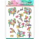 Yvonne Creations, 3D Pushout Happy Tropics - Exotic Birds; SB10364 - 1 - Thumbnail