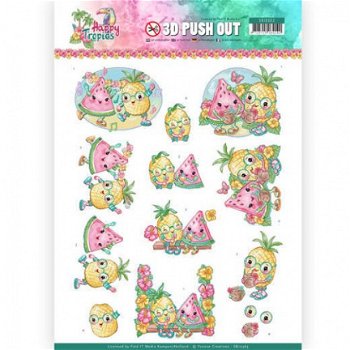 Yvonne Creations, 3D Pushout Happy Tropics - Tropical Fruits ; SB10363 - 1